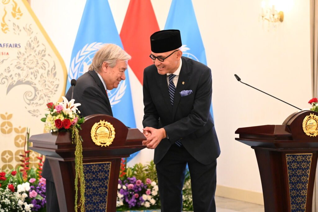 Sekjen PBB dan Arrmanatha Nasir